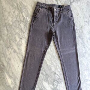 AG Adriano Goldschmied Caden Tailored Trousers – Grey Size 25